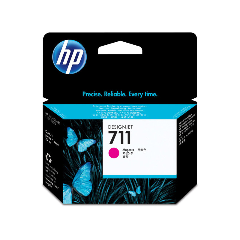 CARTUCCIA D'INCHIOSTRO HP 711 DA 29 ML MAGENTA