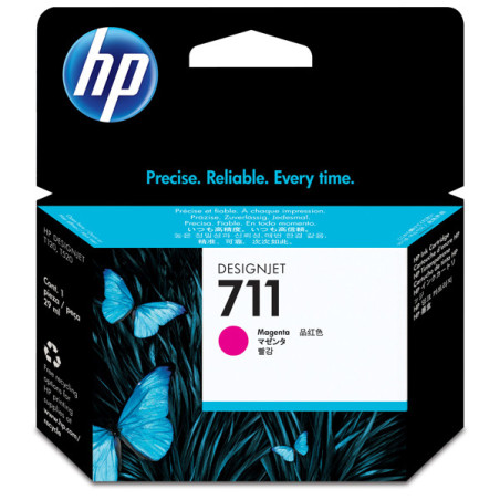 CARTUCCIA D'INCHIOSTRO HP 711 DA 29 ML MAGENTA