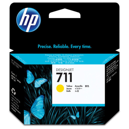 CARTUCCIA D'INCHIOSTRO HP 711 DA 29 ML GIALLO