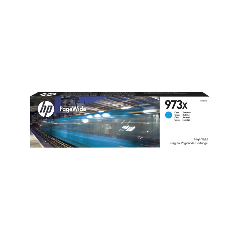 CARTUCCIA CIANO HP 973X PageWide 477DWT-452DWT