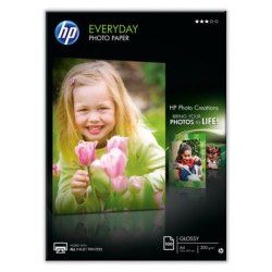 RISMA 100 FG CARTA FOTOGRAFICA HP EVERYDAY PHOTO PAPER LUCIDA A4 200G