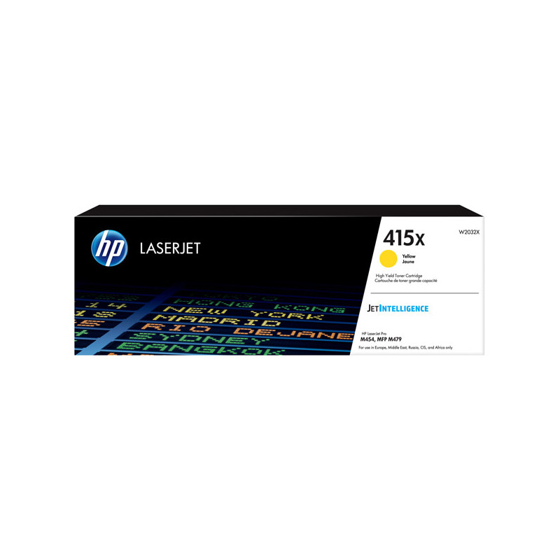 Cartuccia toner Giallo 415X per HP Color LaserJet Pro M 454 Series/ Pro M 454 dn