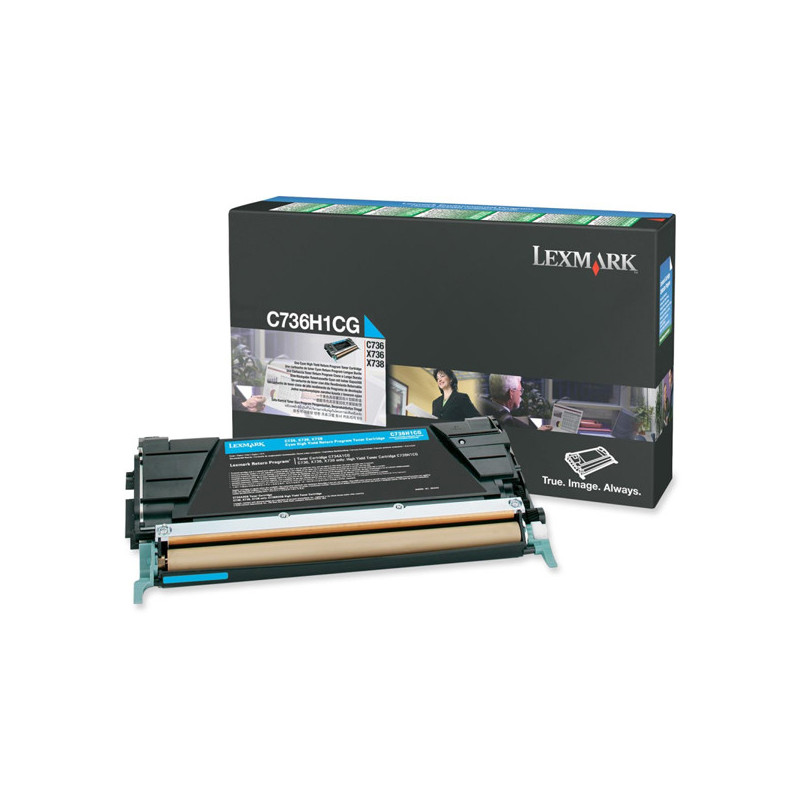 TONER CIANO C736, X736, X738, ALTA CAPACITA' RETURN PROGRAM