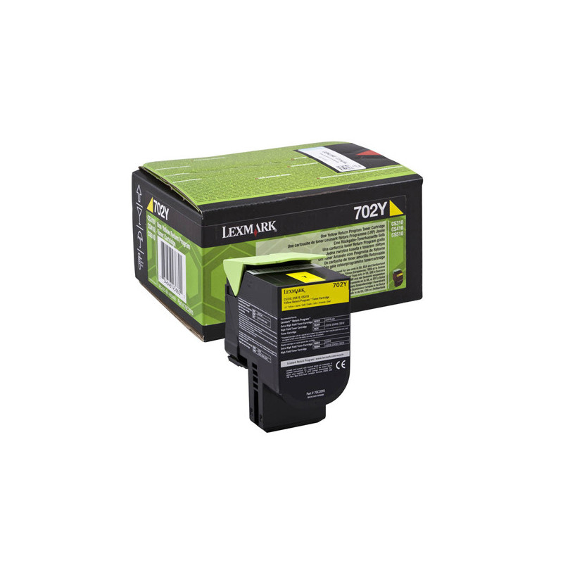 TONER 702Y RETURN PROGRAM GIALLO CAPACITA' STANDARD