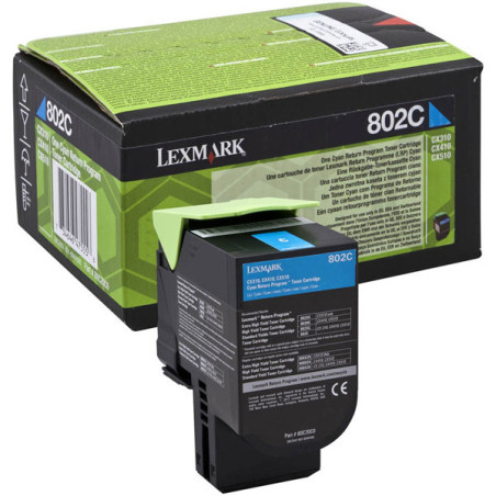 TONER 802C CIANO RETURN PROGRAM