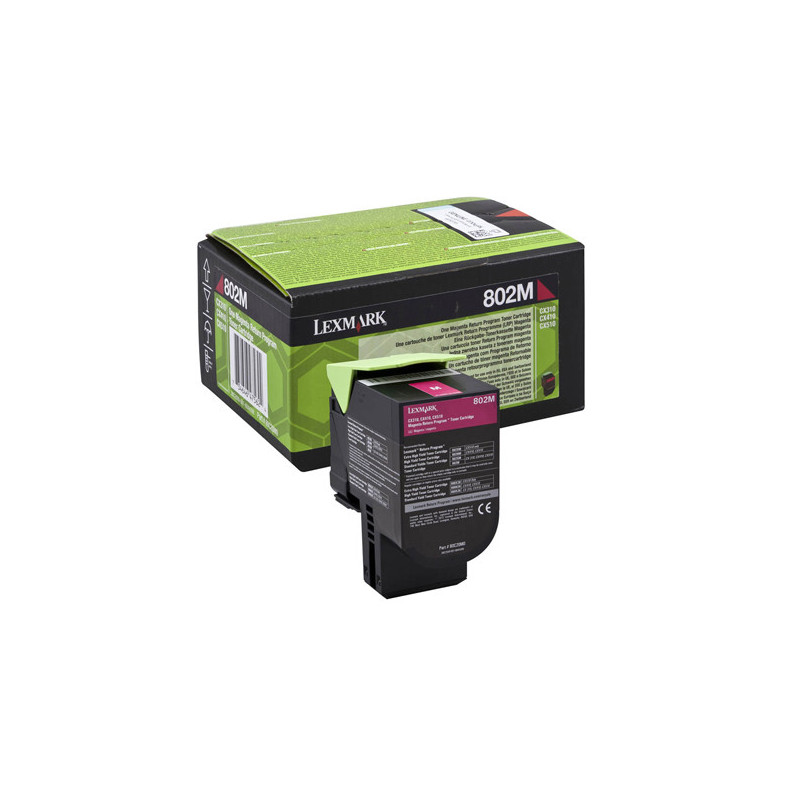 TONER 802M MAGENTA RETURN PROGRAM