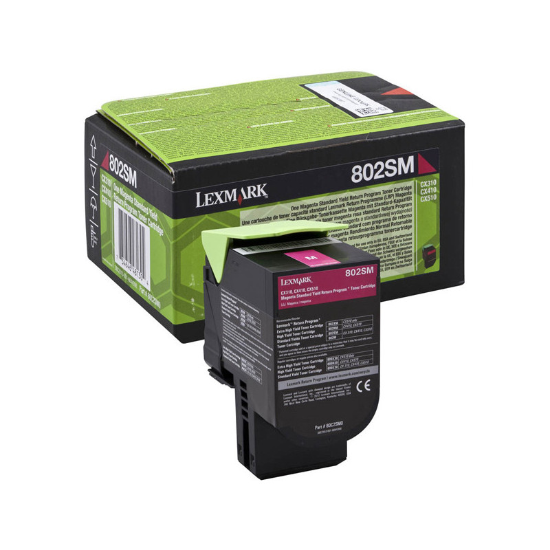 TONER 802SM MAGENTA RETURN PROGRAM CAPACITA' STANDARD