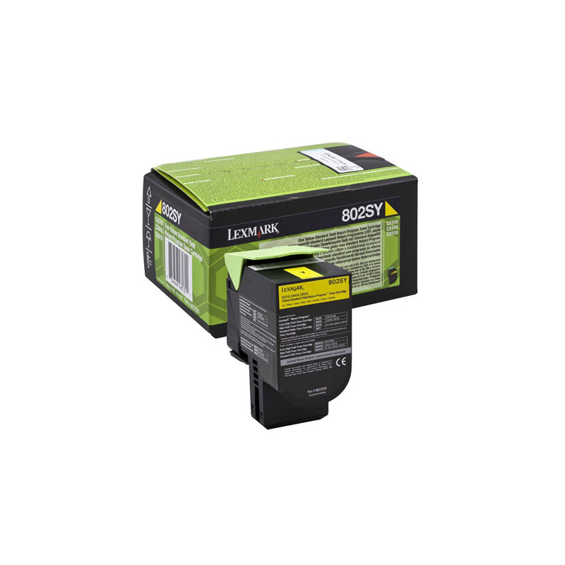 TONER 802SY GIALLO RETURN PROGRAM CAPACITA' STANDARD