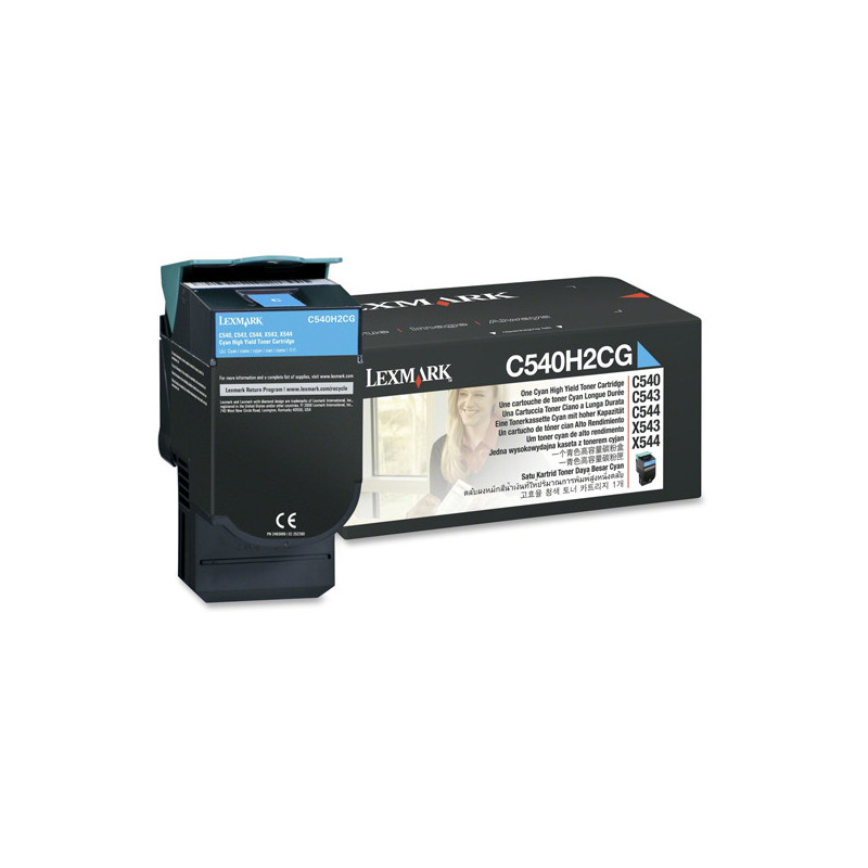 TONER CIANO NON RETURN PROGRAM C54X ALTA CAPACITA'