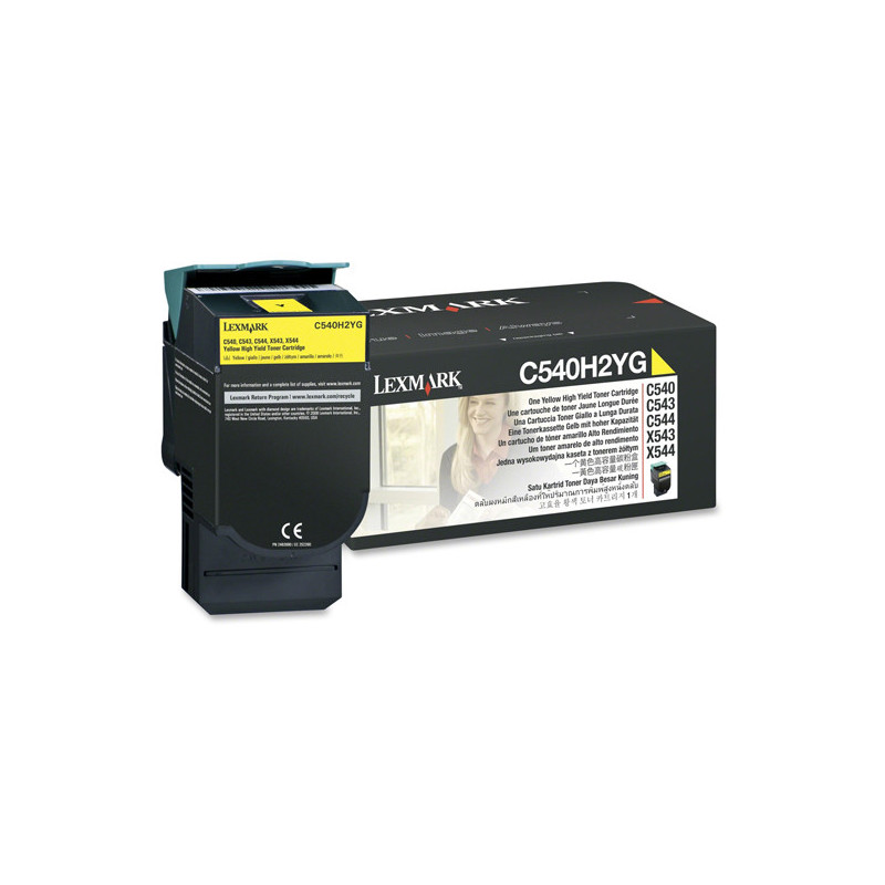 TONER GIALLO NON RETURN PROGRAM C54X X54X ALTA CAPACITA'