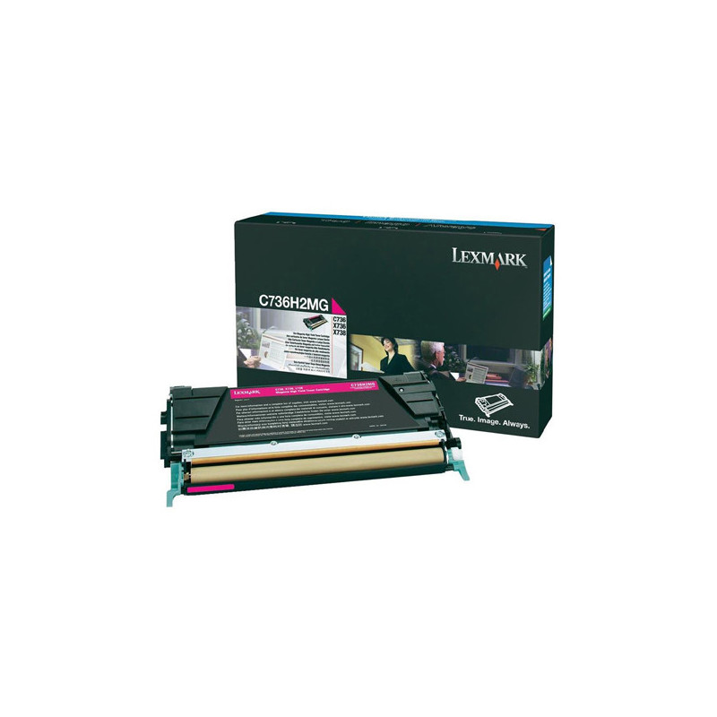 TONER MAGENTA NON RETURN PROGRAM C736 X736 X738 ALTA CAPACITA'