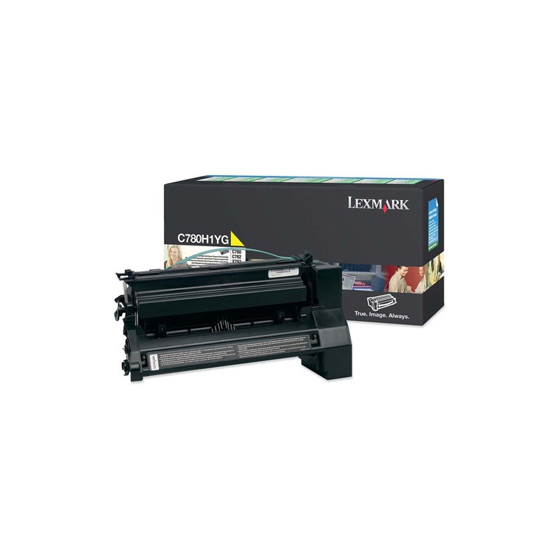 TONER RETURN PROGRAM GIALLO X782MFP C780 C782 ALTA CAPACITA'