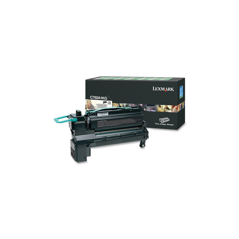 TONER NERO RETURN PROGRAM C792 X792