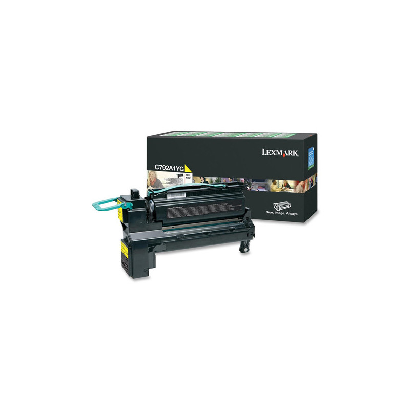 TONER GIALLO RETURN PROGRAM C792 X792