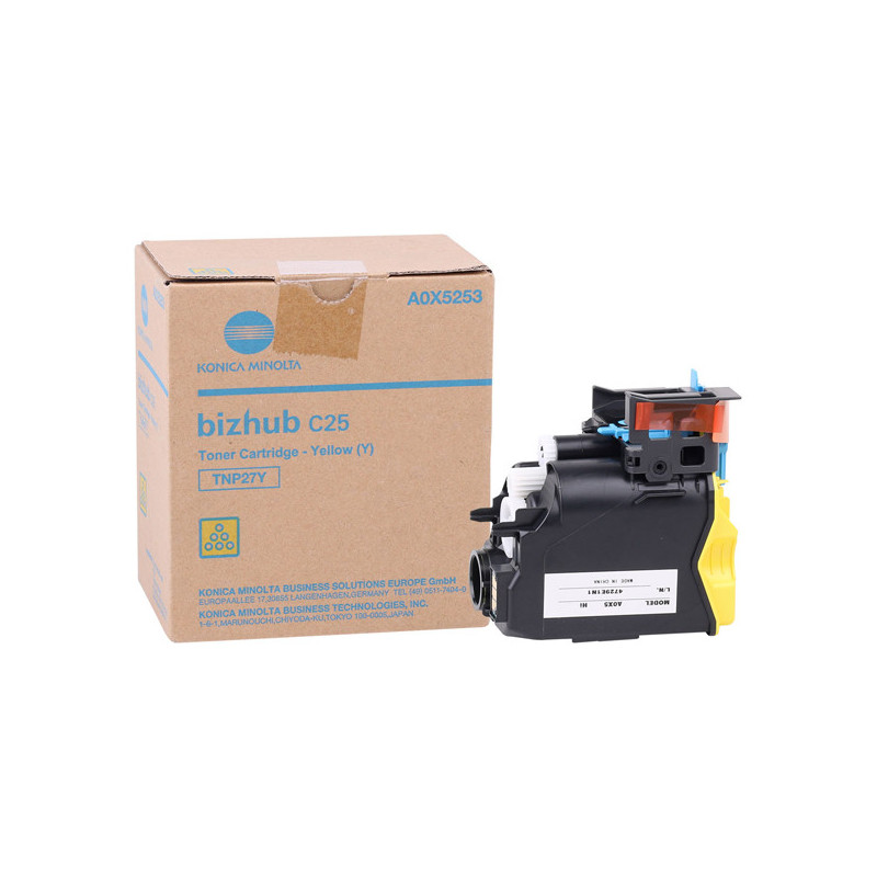 TONER GIALLO BIZHUB C25 TNP-27Y