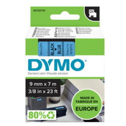 NASTRO DYMO TIPO D1 (9MMX7M) NERO/BLU 409160