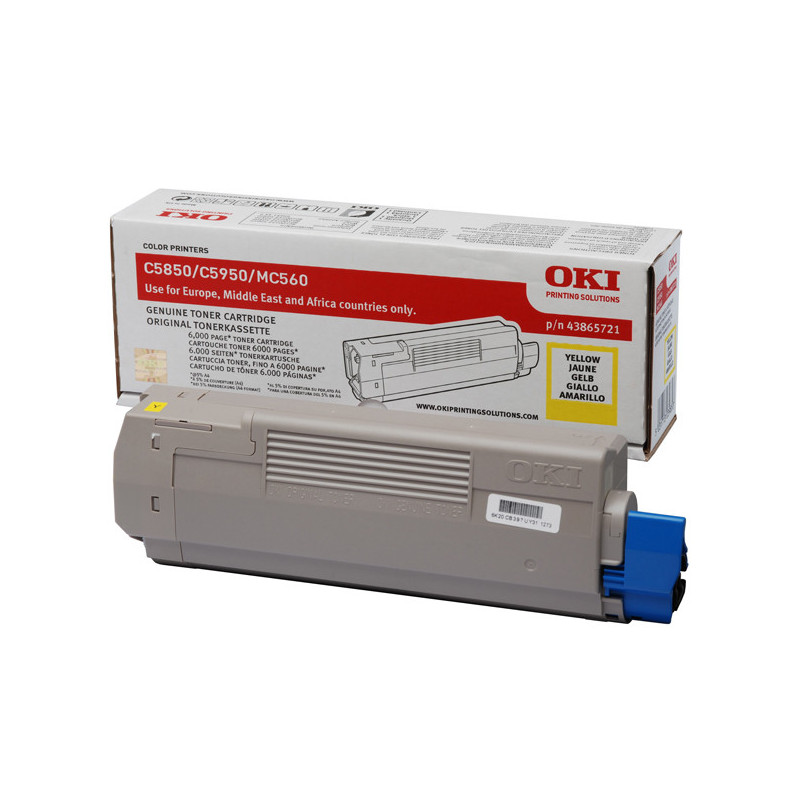 TONER C5850/C5950 GIALLO