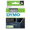 NASTRO DYMO TIPO D1 (12MMX7M) BIANCO/TRASPARENTE 450200