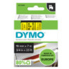 NASTRO DYMO TIPO D1 (19MMX7MT) NERO/GIALLO 458080