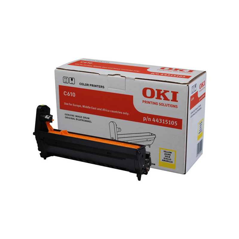 DRUM GIALLO OKI C610