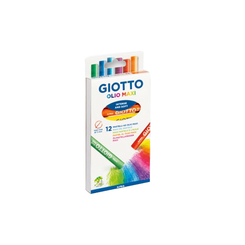 ASTUCCIO 12 PASTELLI GIOTTO OLIO