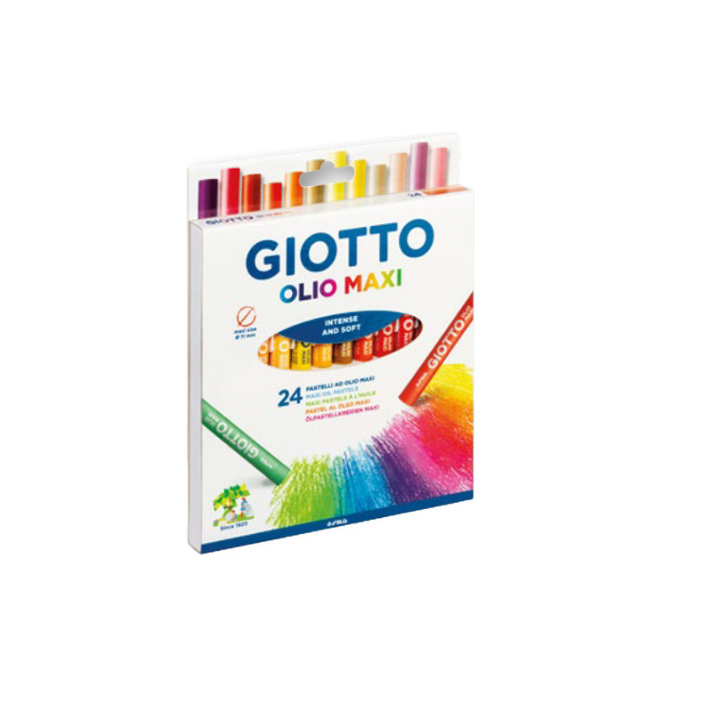 ASTUCCIO 24 PASTELLI GIOTTO OLIO