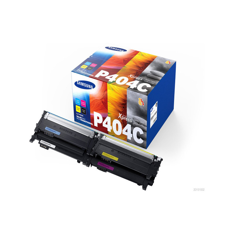 Hp/Samsung Toner Nero/Ciano/Magenta/Giallo CLT-P404C 4 - pacco da 4