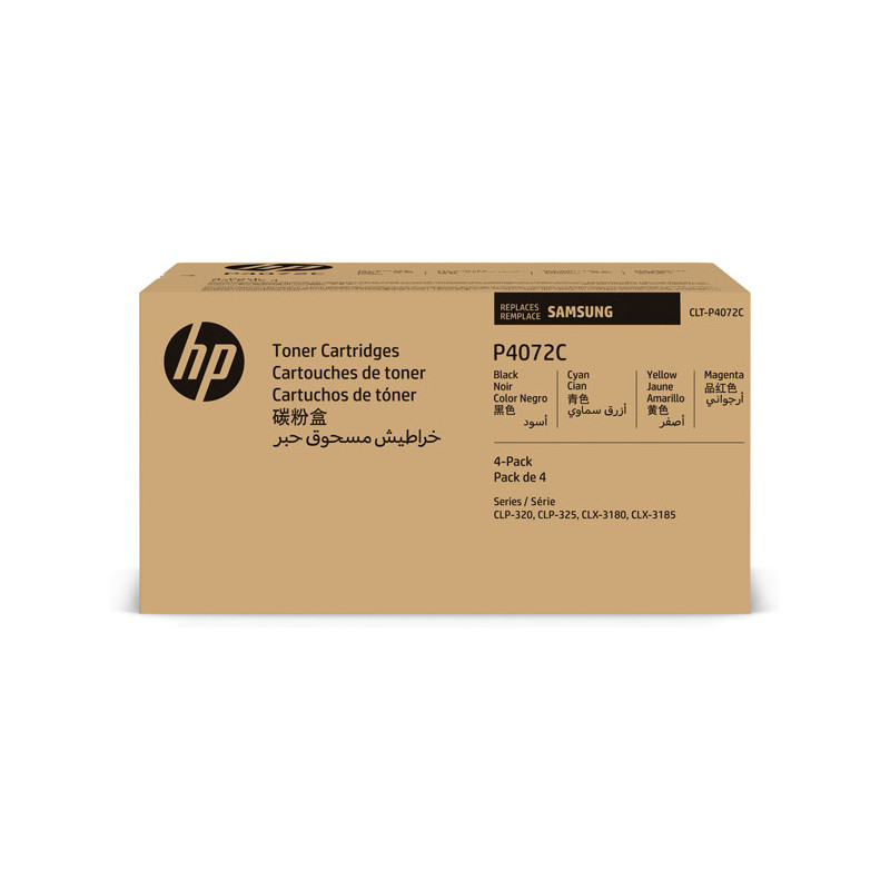 Hp/Samsung Toner CYMK CL-P4072C 4-pk