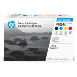 Hp/Samsung Confezione da 4 cartucce toner nero/ciano/magenta/giallo CLT-P504C