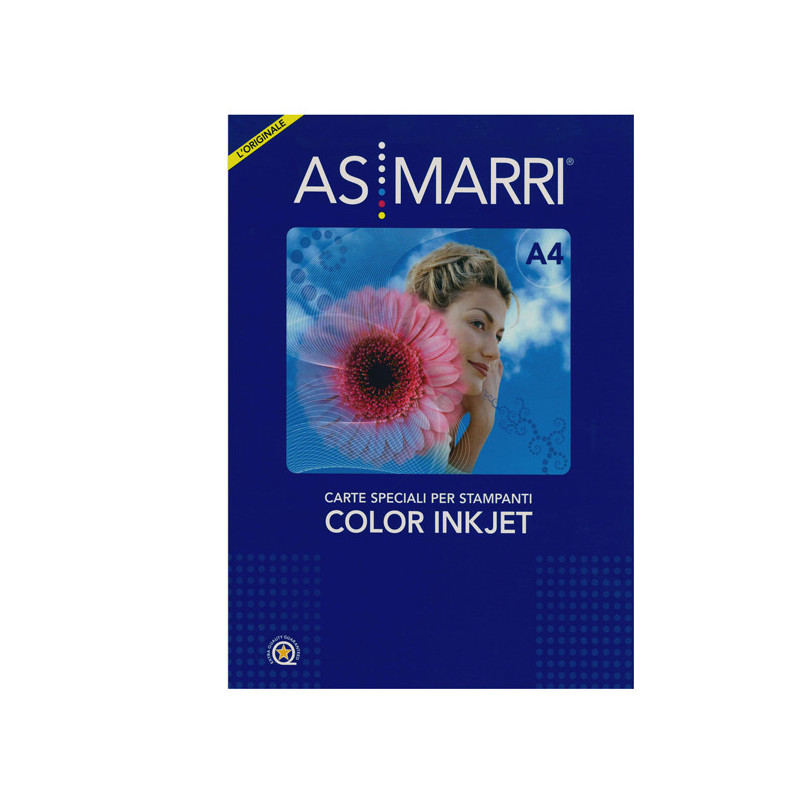 Carta patinata inkjet A4 125gr 50Fg COLOR GRAPHIC 8096 ASMarri