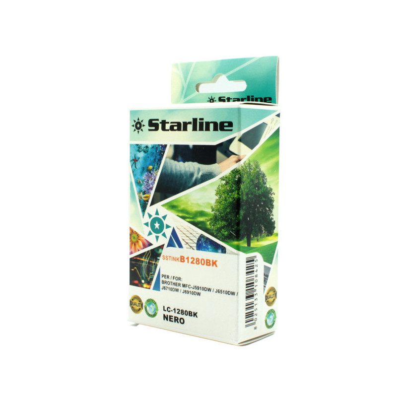 CARTUCCIA INK NERO PER PRINT C/BROTHER LC 1280