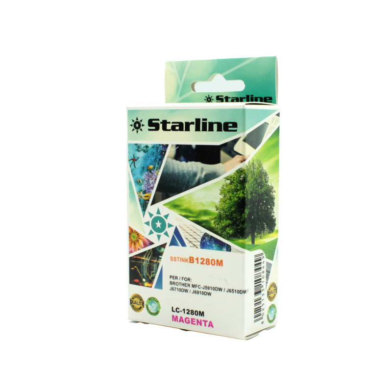 CARTUCCIA INK MAGENTA PER PRINT C/BROTHER LC 1280
