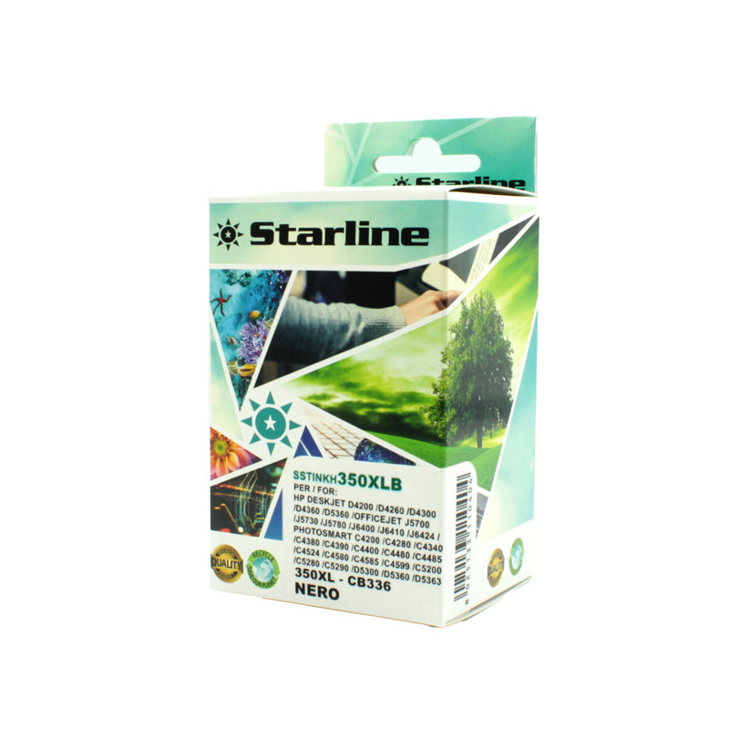 CARTUCCIA INK NERO PER PRINT C/HP 350XL