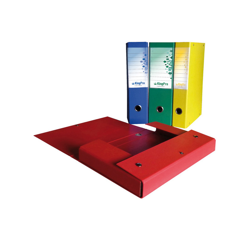 SCATOLA PROGETTO KingPro 6 BLU c/portaetichetta STARLINE