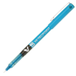 ROLLER HI-TECPOINT V5 AZZURRO PILOT