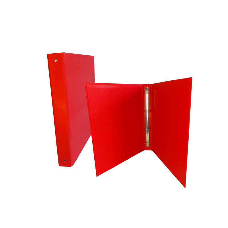 Raccoglitore 4R 30mm 22X30 rivestito in PPL ROSSO KingColor STARLINE