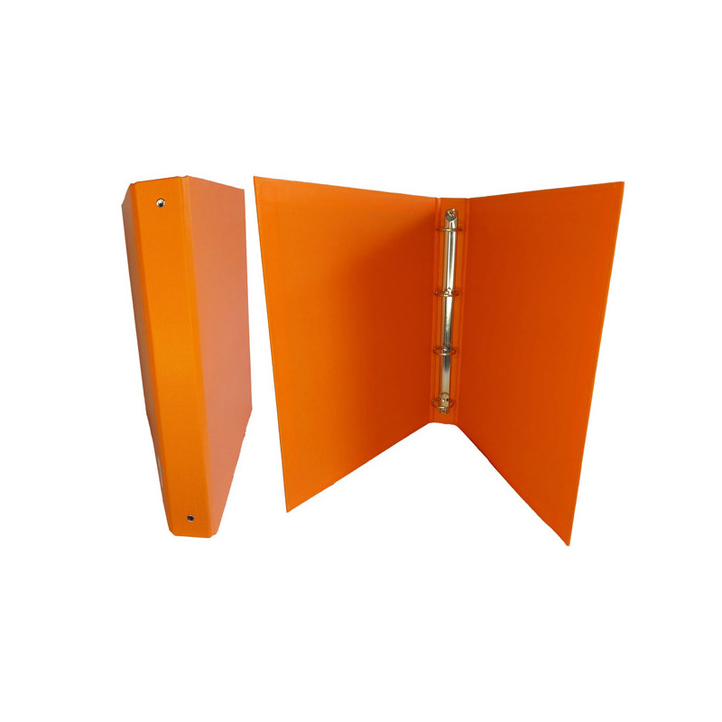 Raccoglitore 4R 30mm 22X30 rivestito in PPL ARANCIO KingColor STARLINE