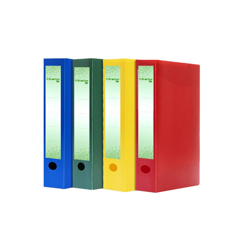 Scatola progetto 25x35cm - dorso 80mm giallo Eco Starline