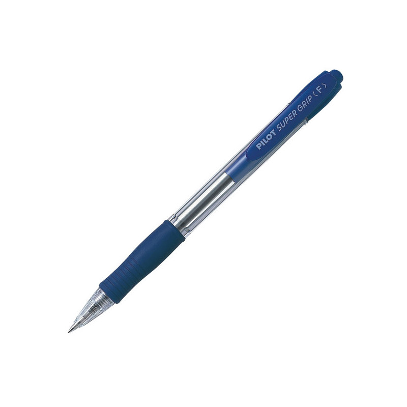 PENNA SFERA SCATTO SUPER GRIP BLU FINE 0.7MM PILOT