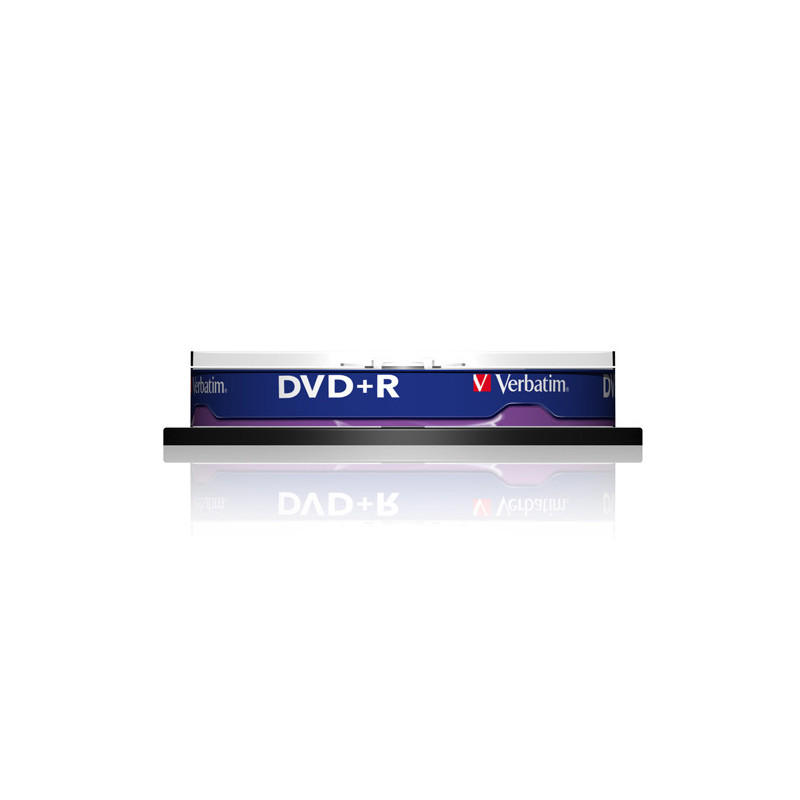 SCATOLA 10 DVD+R SPIND MATT 16X 4.7GB SILVER DLP