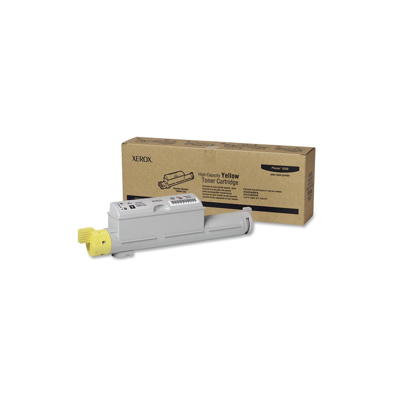 CARTUCCIA TONER GIALLO ALTA CAPACITA' PHASER 6360