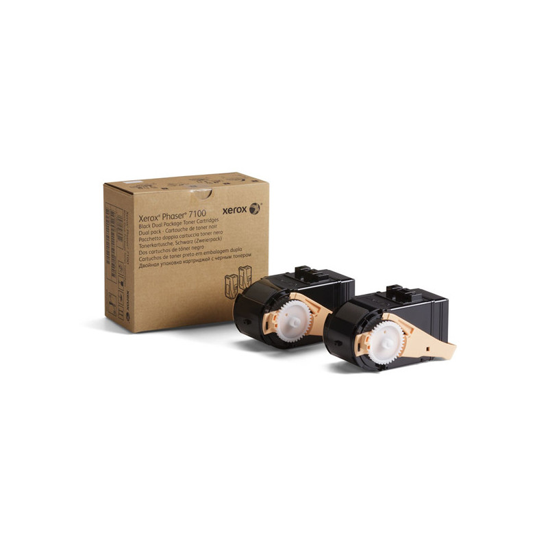 SCATOLA DUE TONER NERO PHASER 7100 ALTA CAP.
