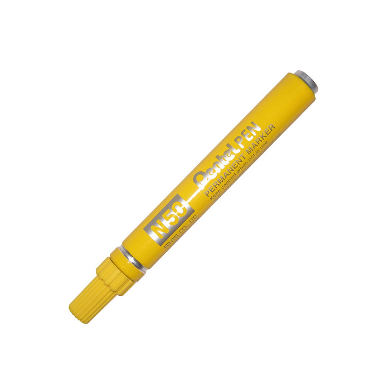 MARCATORE PENTEL PEN N50 GIALLO P.TONDA