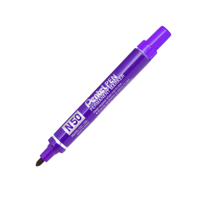 MARCATORE PENTEL PEN N50 PUNTA TONDA VIOLA