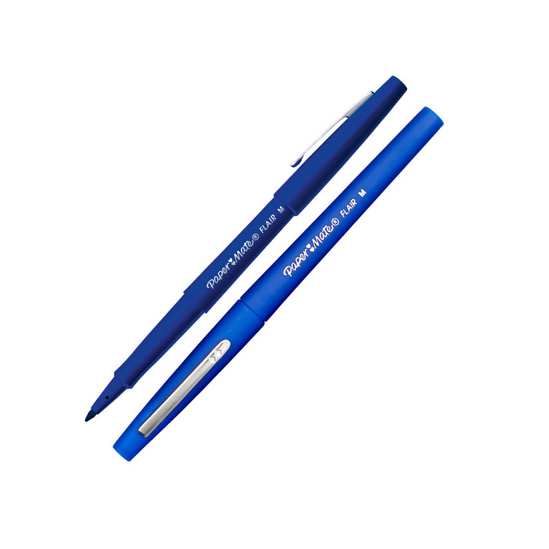 PENNARELLO FLAIR NYLON BLU PUNTA 1.1MM PAPERMATE