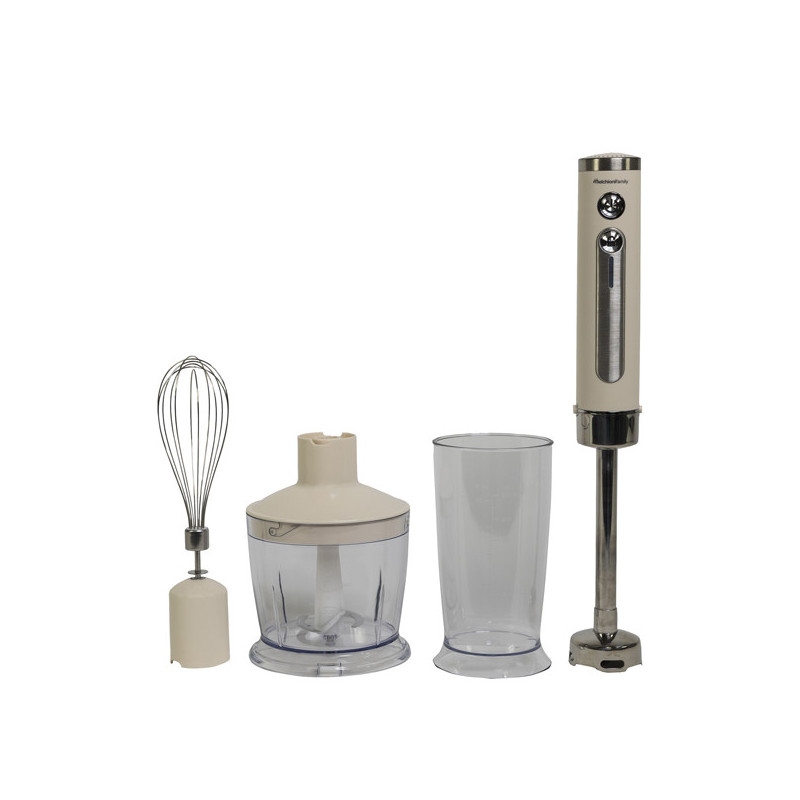 Set cordless Ariel con frullatore immersione, sbattitore e tritatutto Melchioni