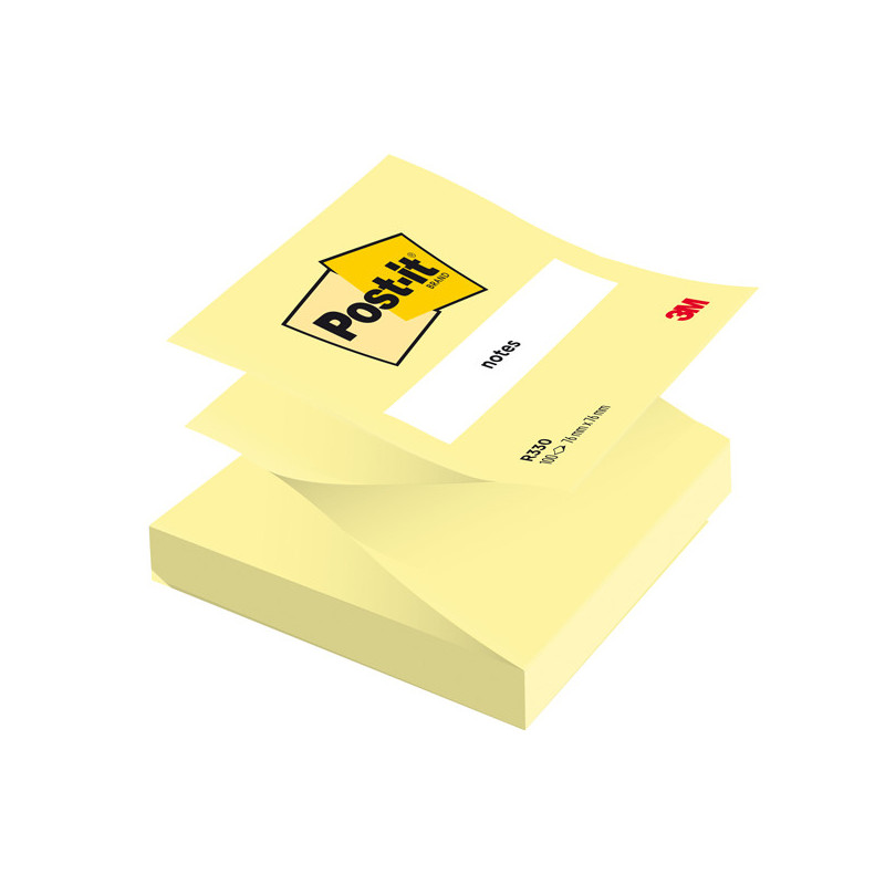 BLOCCO 100fg Post-it© Z-Notes R330 Giallo Canary? 76x76mm