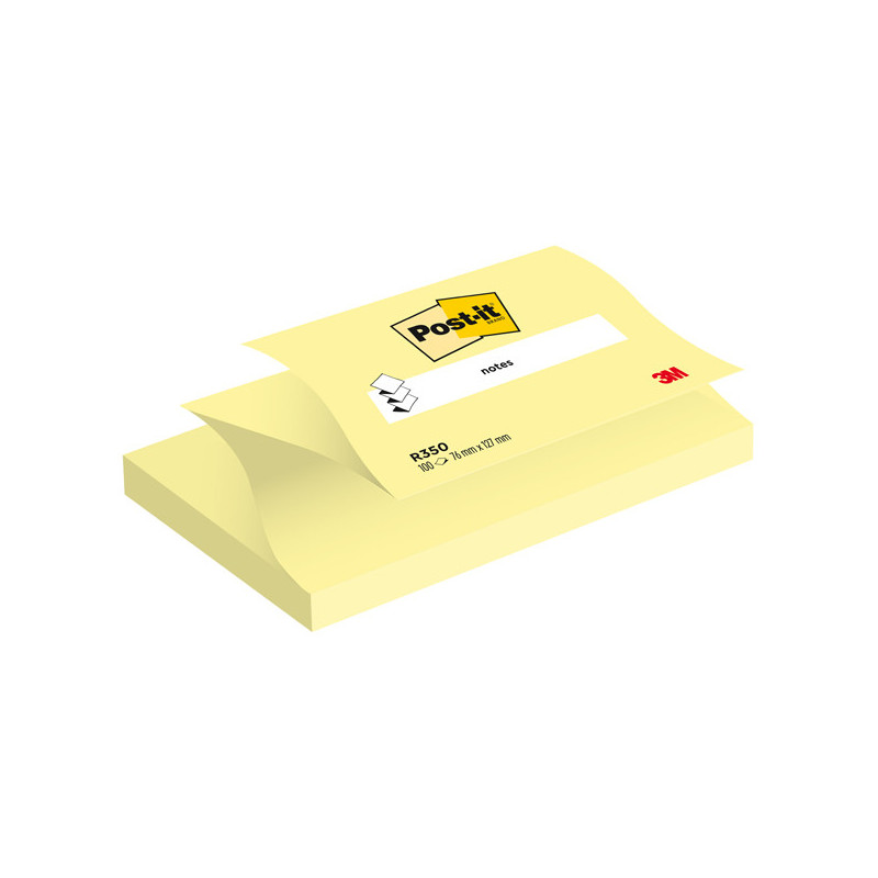 BLOCCO 100fg Post-it© Super Sticky Z-Notes R350 Giallo Canary? 76x127mm