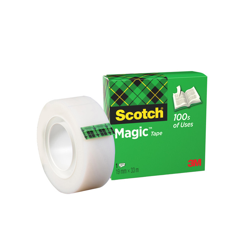 Nastro adesivo Scotch© Magic? 810-1933 19mmx33mt invisibile permanente