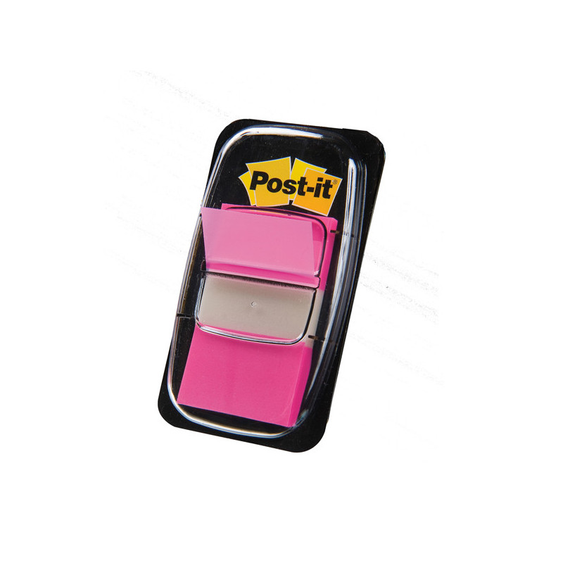 SEGNAPAGINA Post-it© 680-21 ROSA VIVACE 25.4X43.6MM 50FOGLIETTI